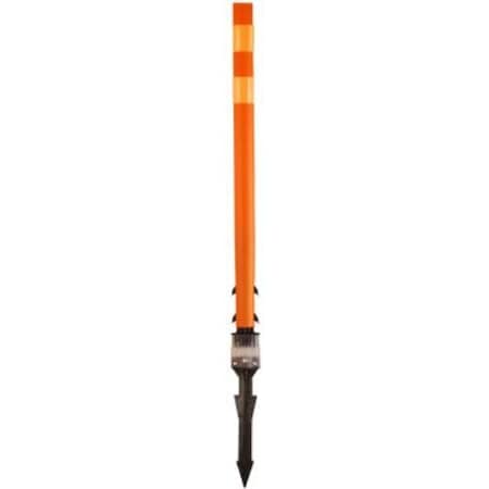 Accuform TRAFFIC DELINEATOR POSTS WITH FBS112OROR FBS112OROR